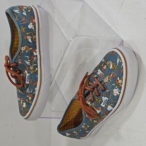 Vans x Disney Pixar Toy Story Woody Blue Denim Sneakers Women's 6
